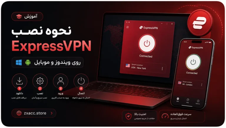 آموزش نصب اکسپرس وی پی ان در ویندوز و موبایل